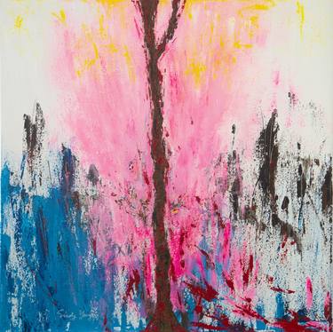 Original Abstract Expressionism Abstract Paintings by Sindy Yeung