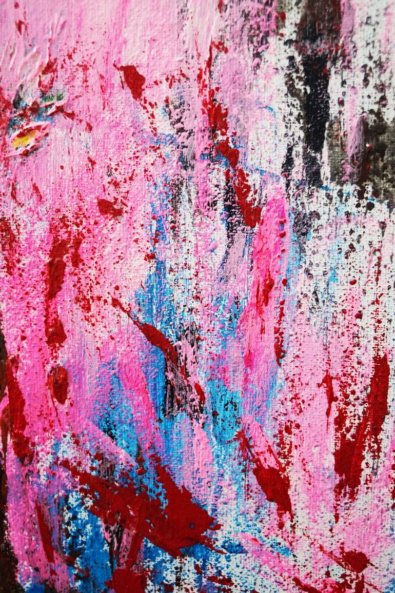 Original Abstract Expressionism Abstract Painting by Sindy Yeung