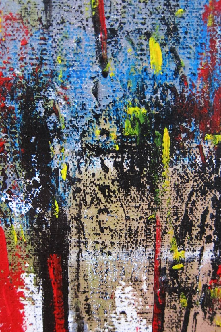 Original Abstract Expressionism Abstract Painting by Sindy Yeung