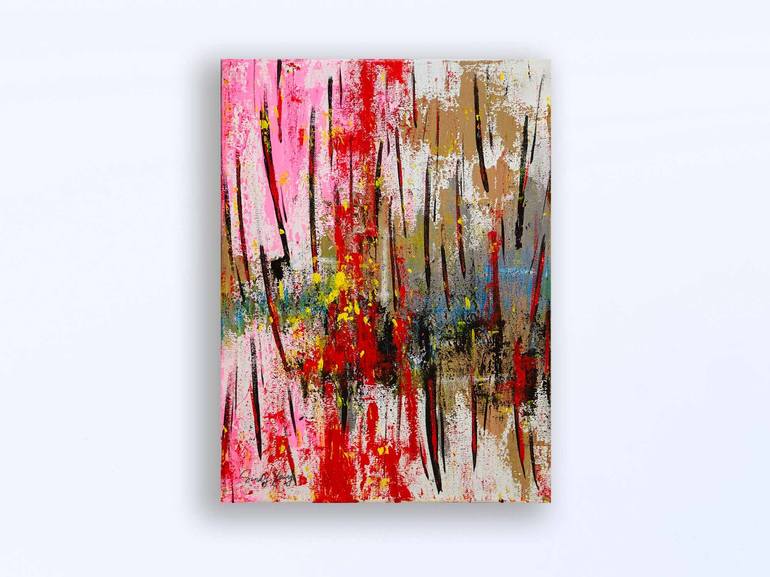 Original Abstract Expressionism Abstract Painting by Sindy Yeung