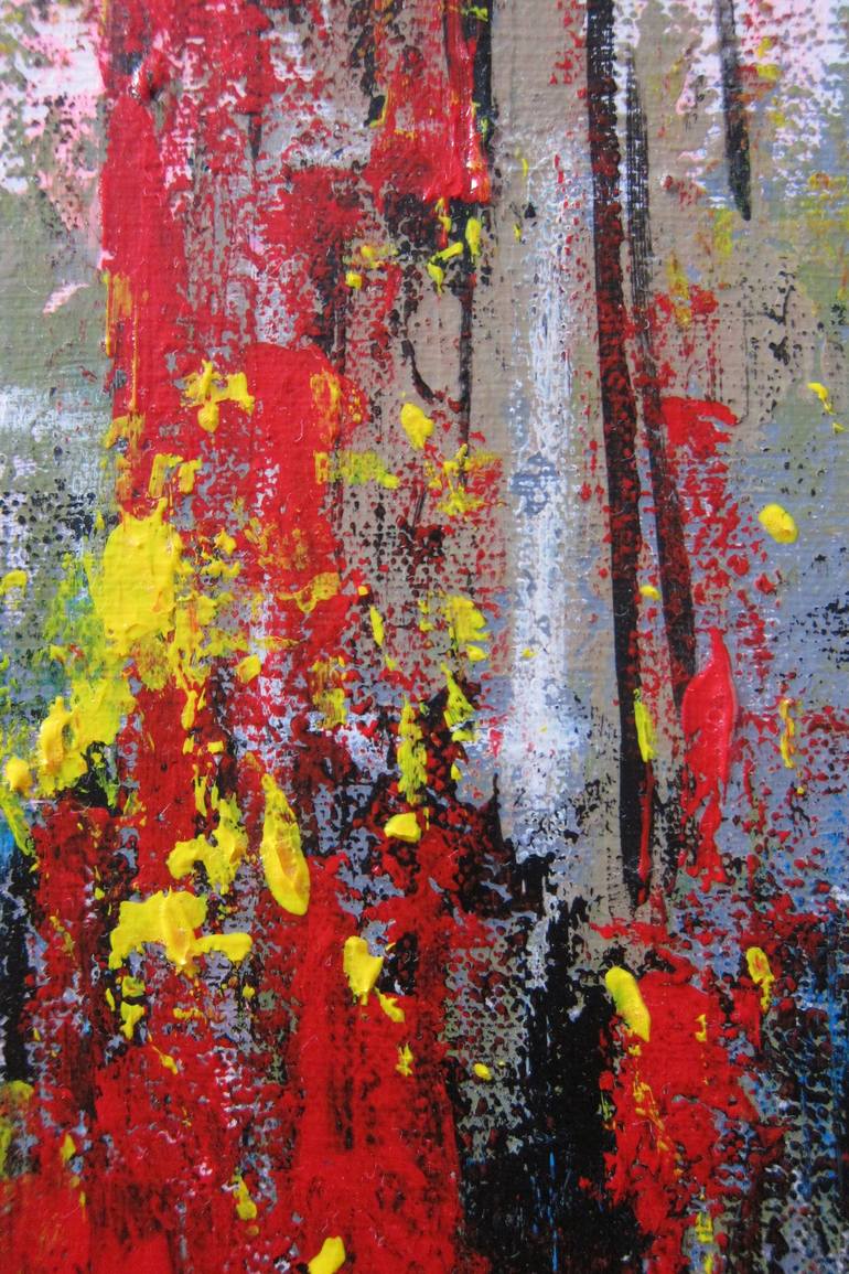 Original Abstract Expressionism Abstract Painting by Sindy Yeung