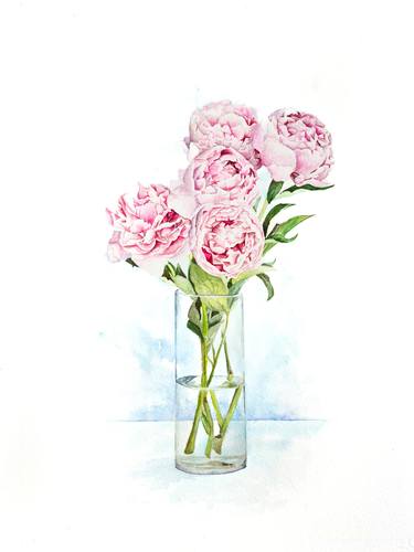 Print of Realism Floral Paintings by Jack Ball