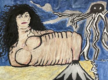 Original Figurative Classical mythology Painting by Sammie Morris
