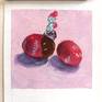 Pink Chocolate Eggs - scale to pencil