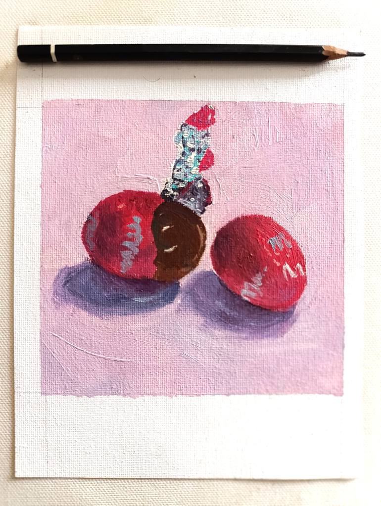 Original Contemporary Food & Drink Painting by Hina Shah
