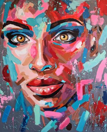 Original Portrait Paintings by Ann Pro