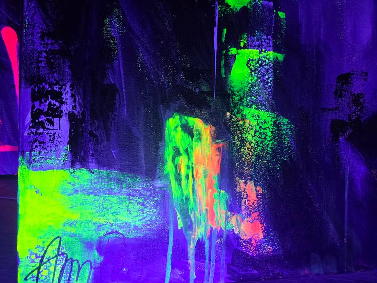 Original Black & White Pop Culture/Celebrity Painting by Ann Pro