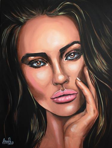 Print of Figurative Pop Culture/Celebrity Paintings by Ann Pro