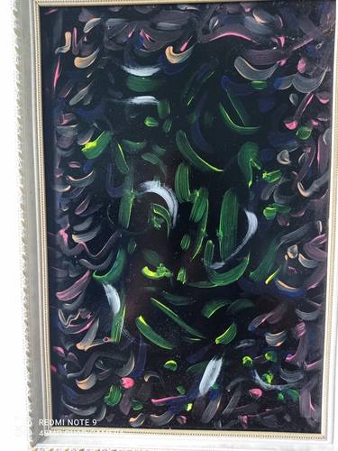 Original Abstract Painting by Geoff Parker