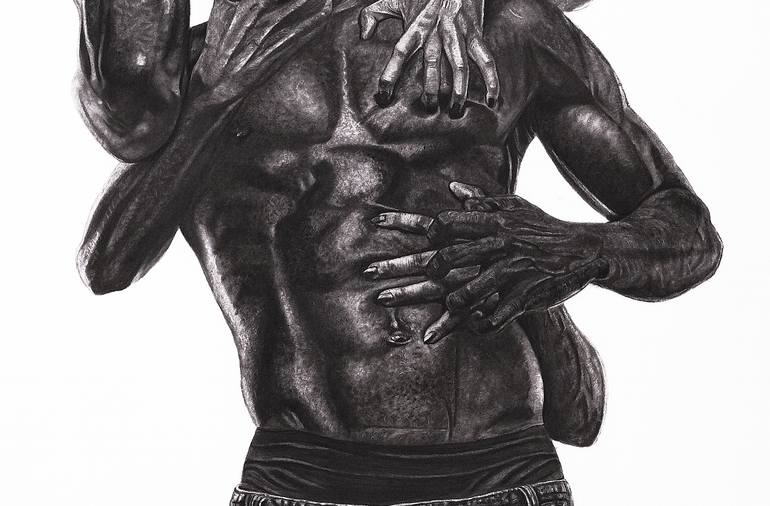 Original Conceptual People Drawing by Bruno Chibuike
