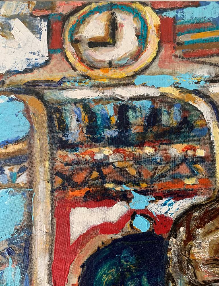Original Impressionism Love Painting by Loic Allemand