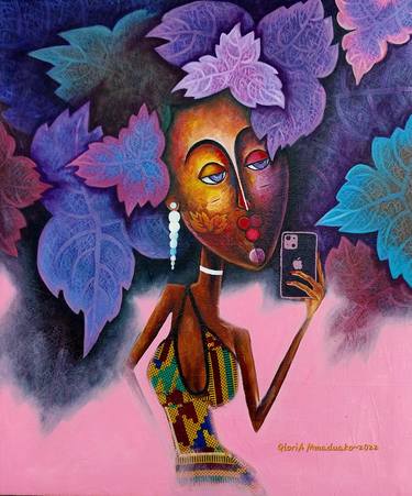 Original Abstract Paintings by Mmaduako Gloria