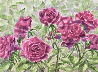 Original Fine Art Floral Paintings by Nataliya Mykhalova