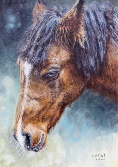 Original Realism Horse Paintings by Andre Mata