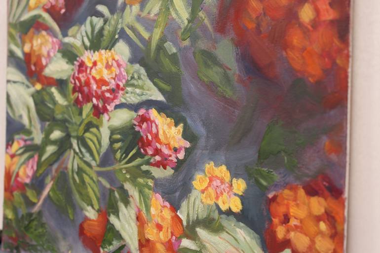 Original Floral Painting by Andre Mata