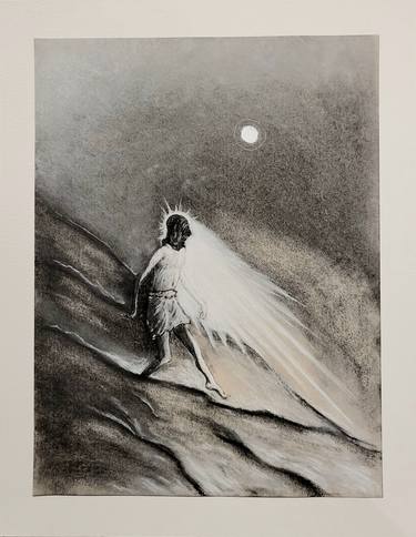 Original Black & White Religion Drawing by Andrew Seelye