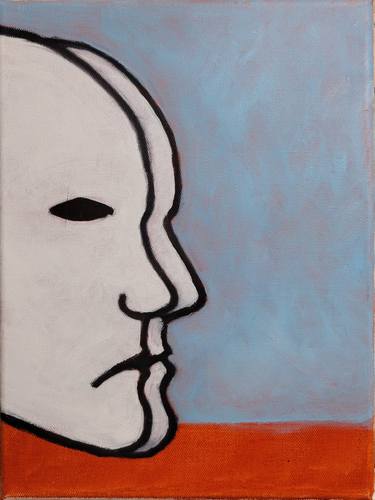Original Conceptual Men Painting by Andrew Seelye