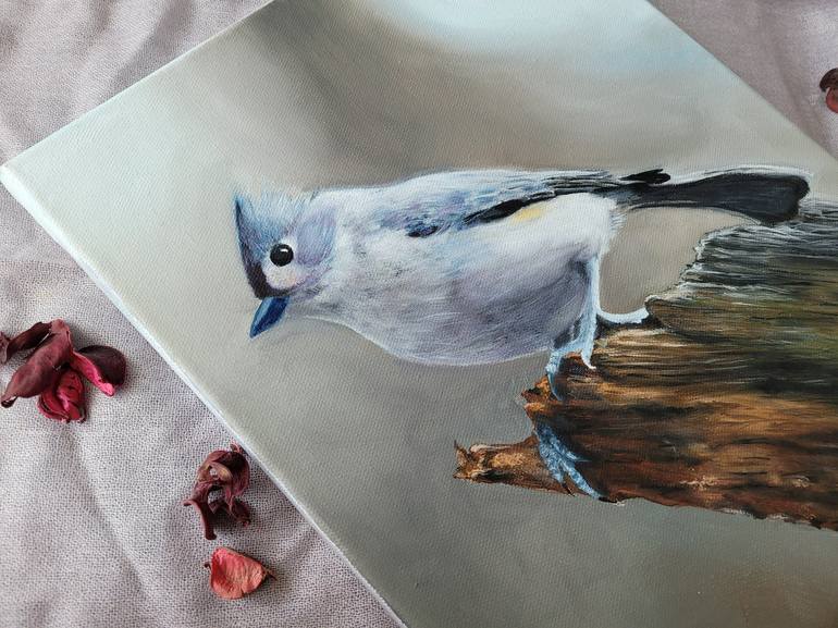 Original Realism Animal Painting by Stella Tse