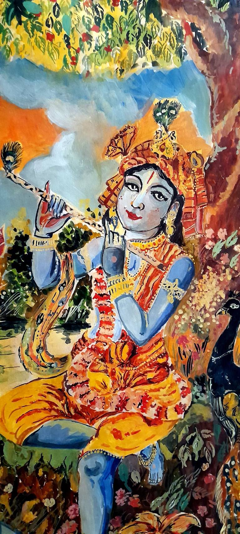 Original Religious Painting by Soham Biswas