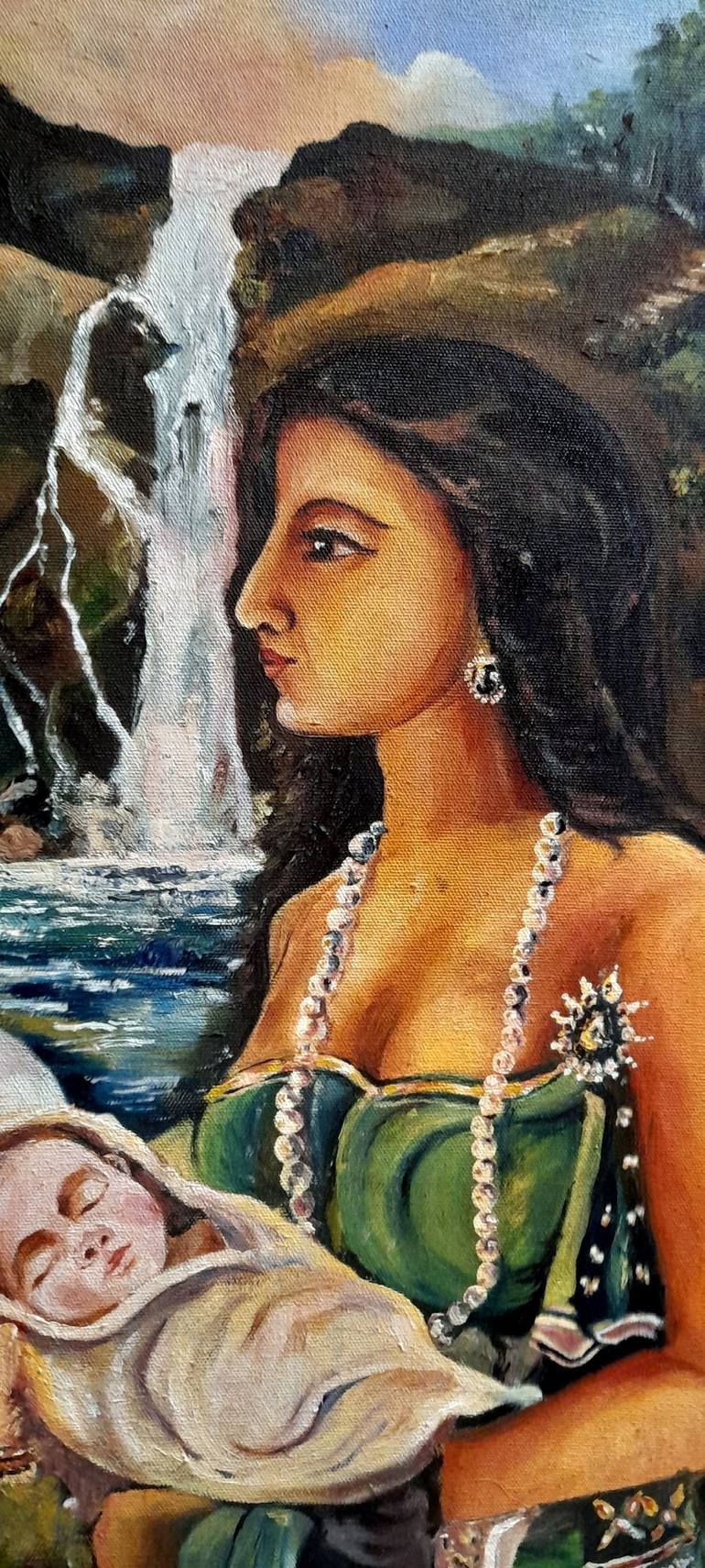 Original Conceptual Classical mythology Painting by Soham Biswas