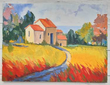 Original Home Painting by Andriy Stadnyk