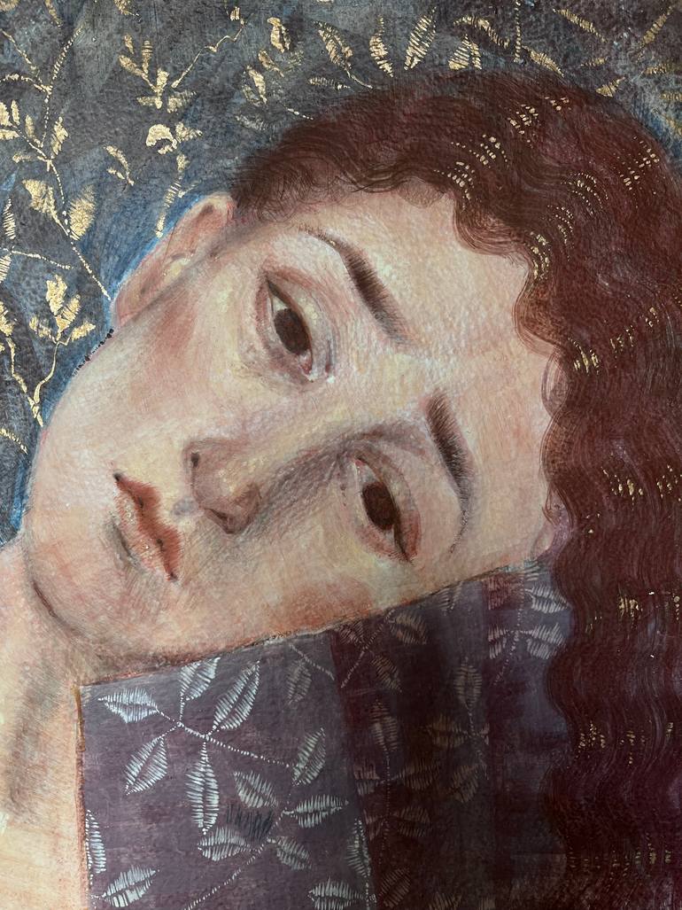 Original Romanticism Women Painting by Viktoriia Kolosovska