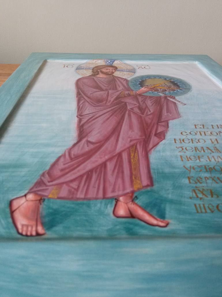 Original Other Religion Painting by Viktoriia Kolosovska