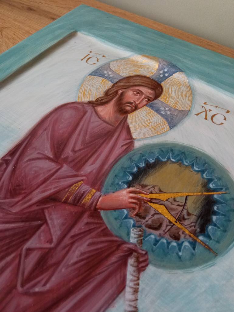 Original Other Religion Painting by Viktoriia Kolosovska