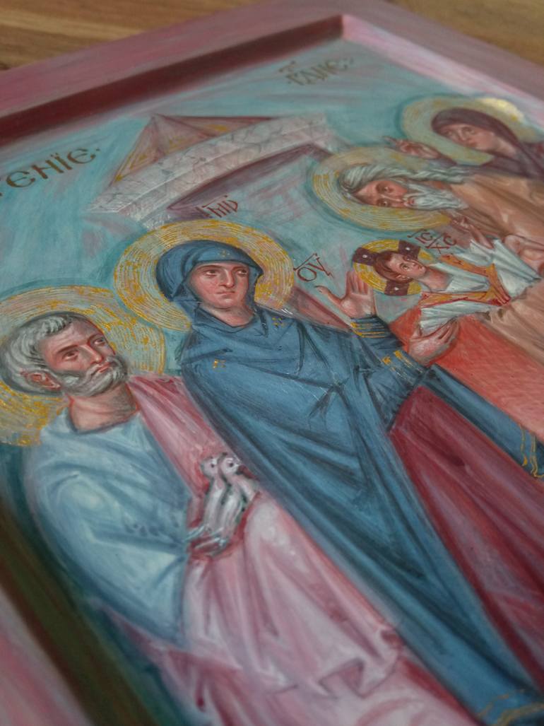 Original Other Religion Painting by Viktoriia Kolosovska