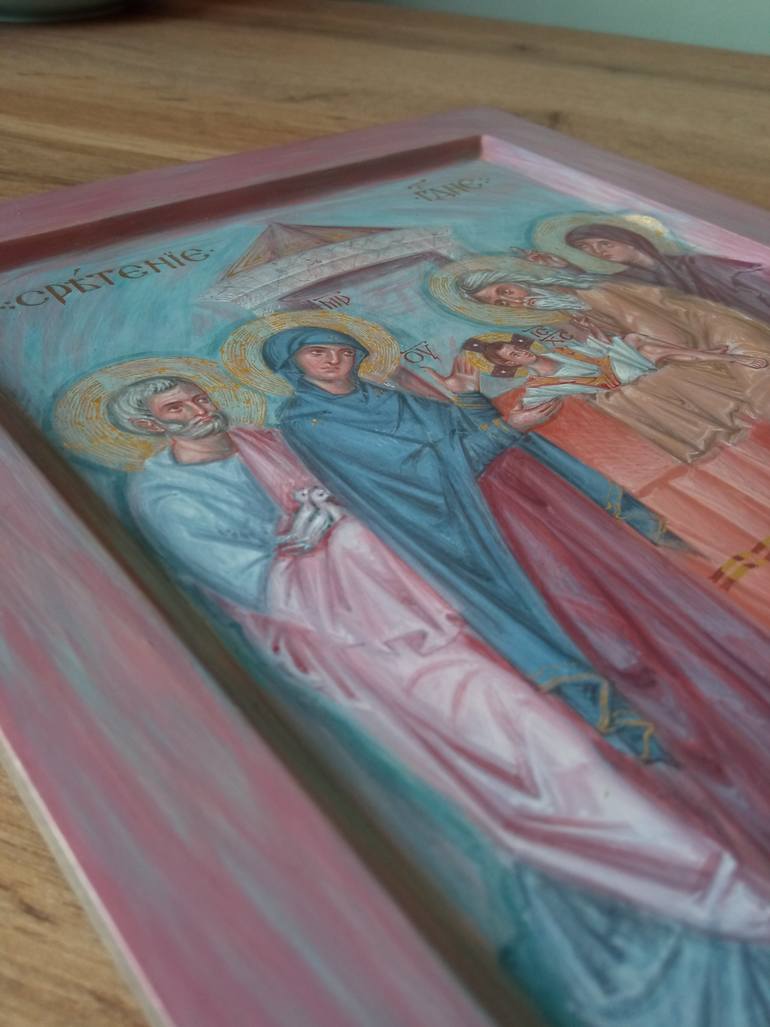 Original Other Religion Painting by Viktoriia Kolosovska