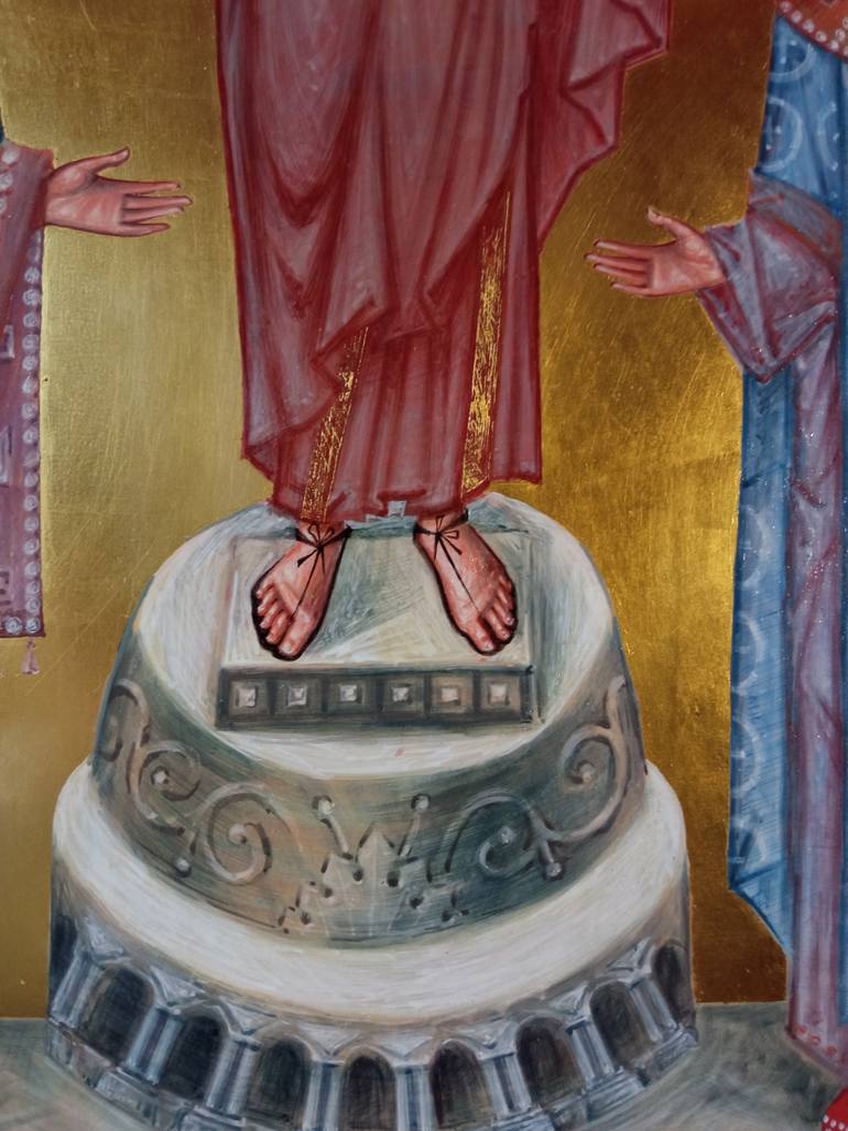 Original Other Religion Painting by Viktoriia Kolosovska