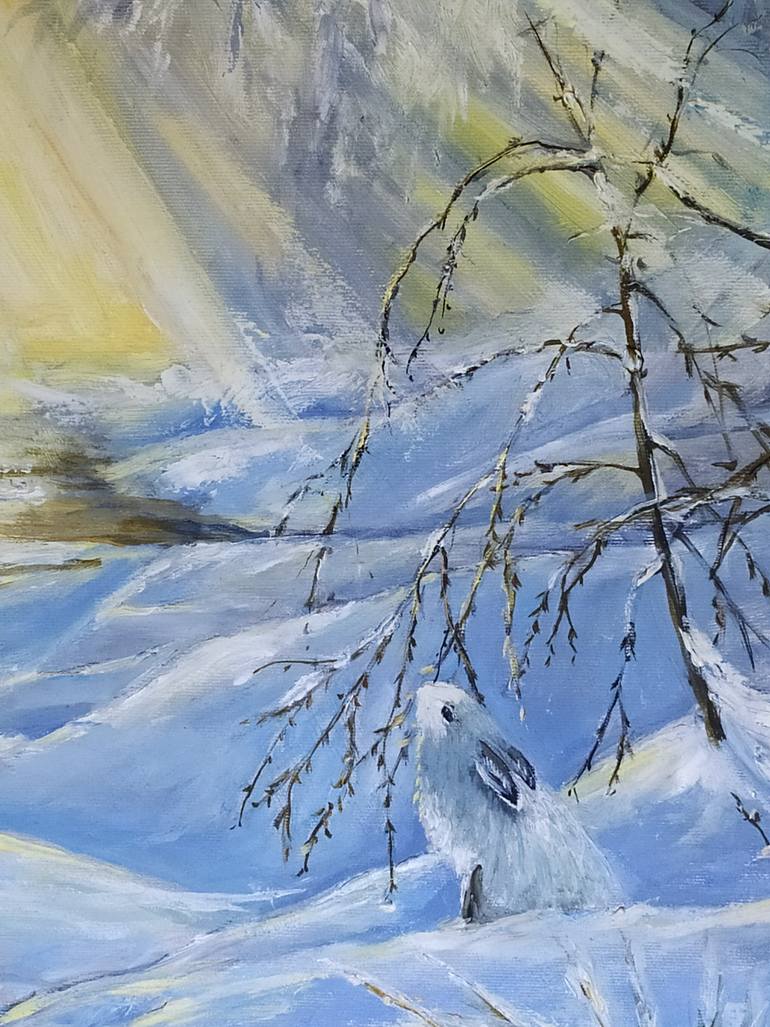 Original Illustration Landscape Painting by Svitlana Ozimay
