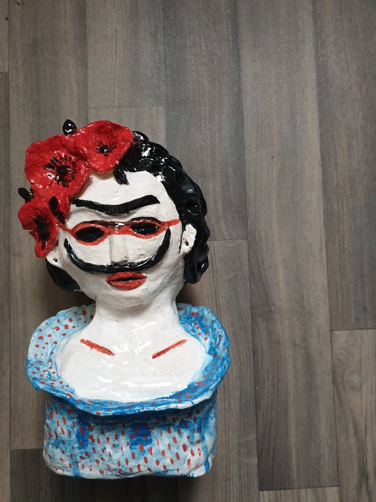 Original Art Deco Pop Culture/Celebrity Sculpture by Daria Zaseda