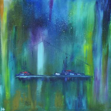 Print of Abstract Expressionism Cities Paintings by Daria Zaseda