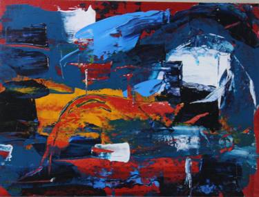 Print of Abstract Paintings by Luka Kapanadze