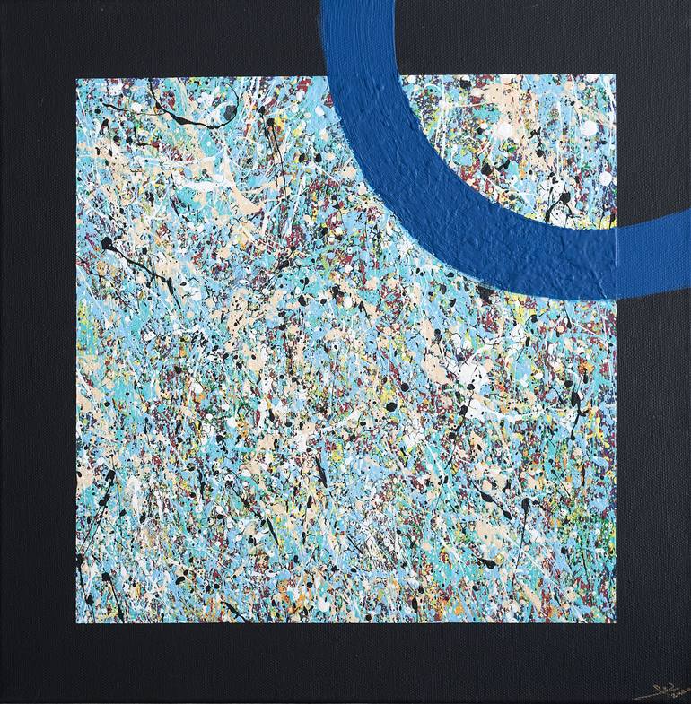 CMYK 3 Lazos Painting by Flavia Ocando Saatchi Art