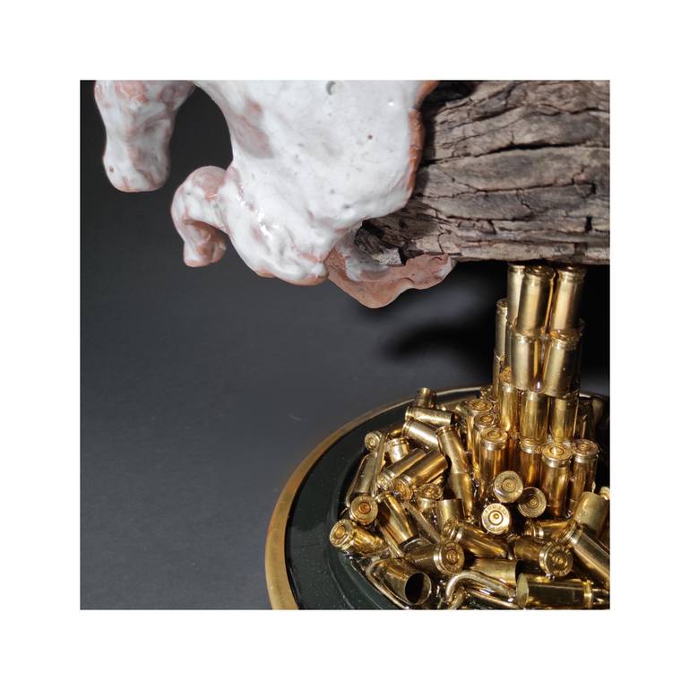 Original Abstract Animal Sculpture by Alessio Monti