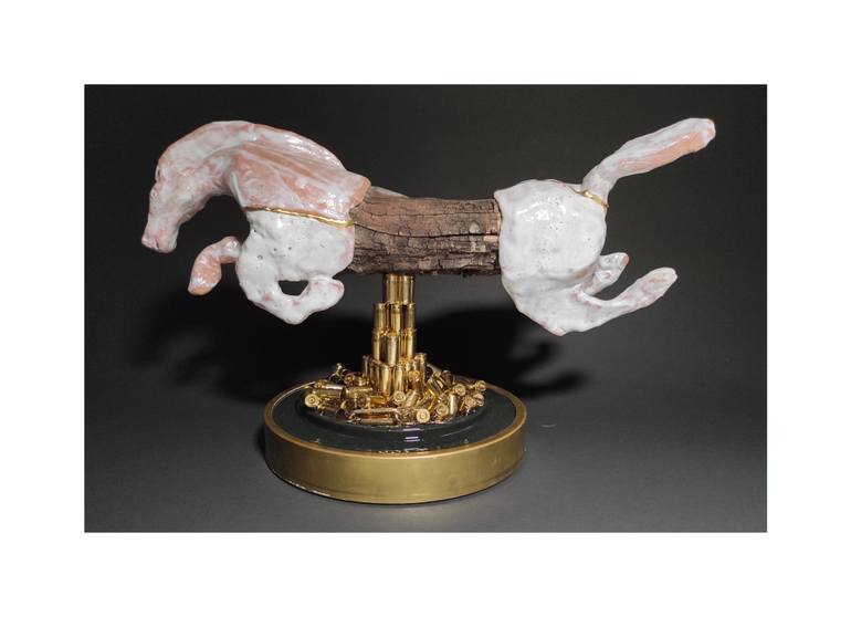 Original Abstract Animal Sculpture by Alessio Monti