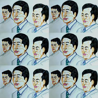 Original Contemporary Men Drawing by Dorothy Myung Soo Hong