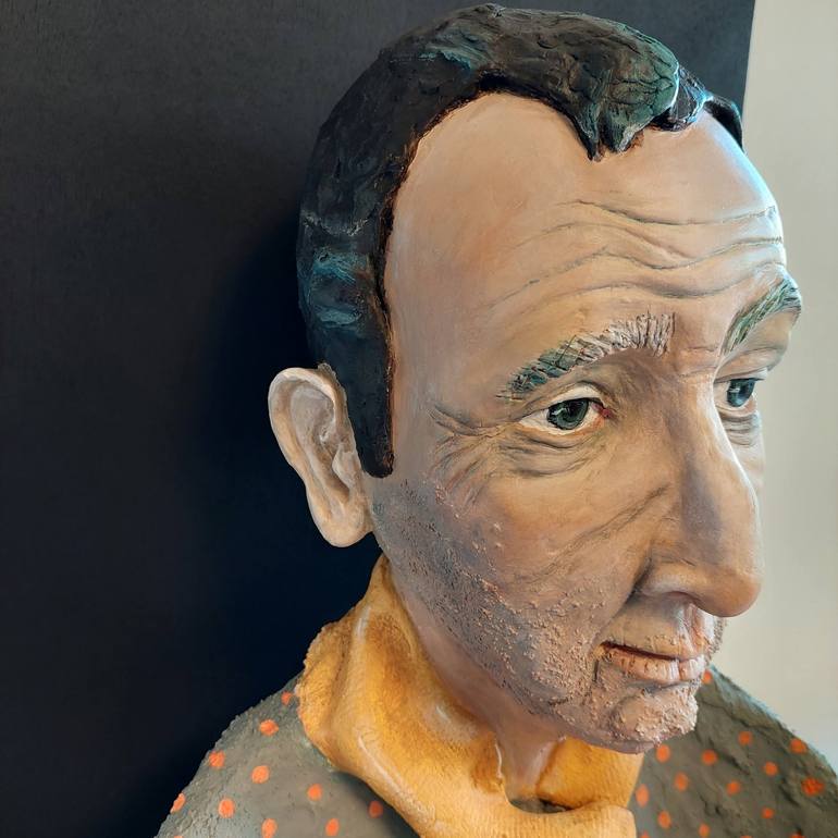 Original Portrait Sculpture by Edna Dali