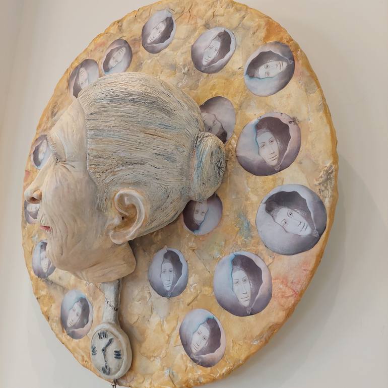 Original Figurative People Mixed Media by Edna Dali