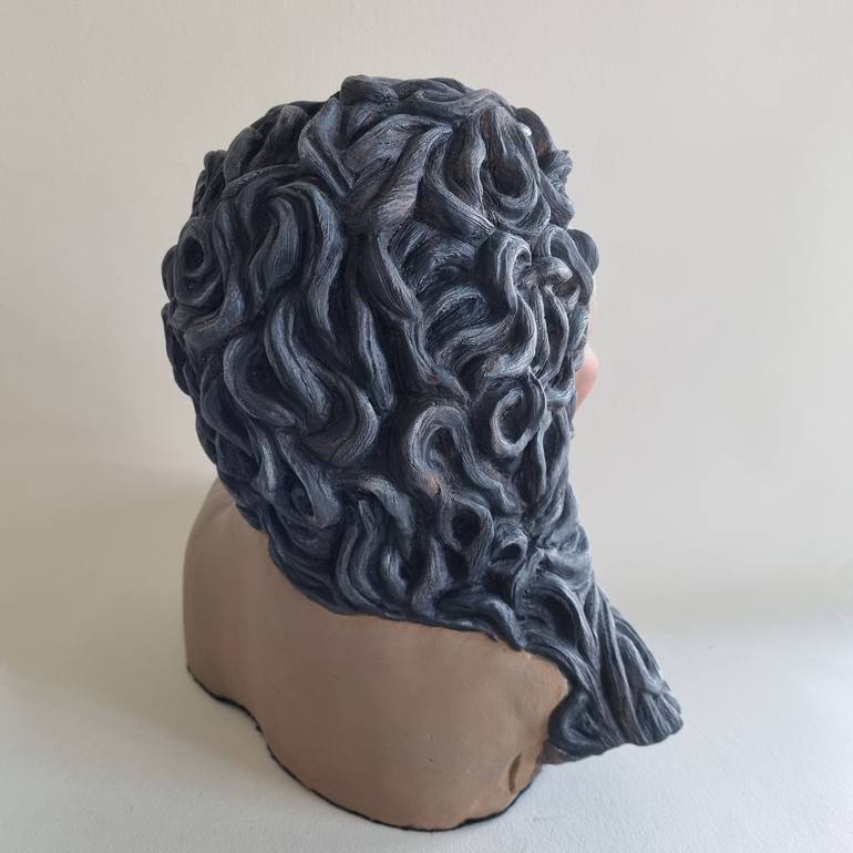 Original Figurative Women Sculpture by Edna Dali