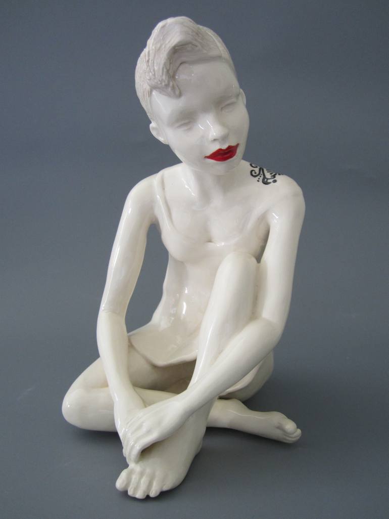 Original Women Sculpture by Edna Dali