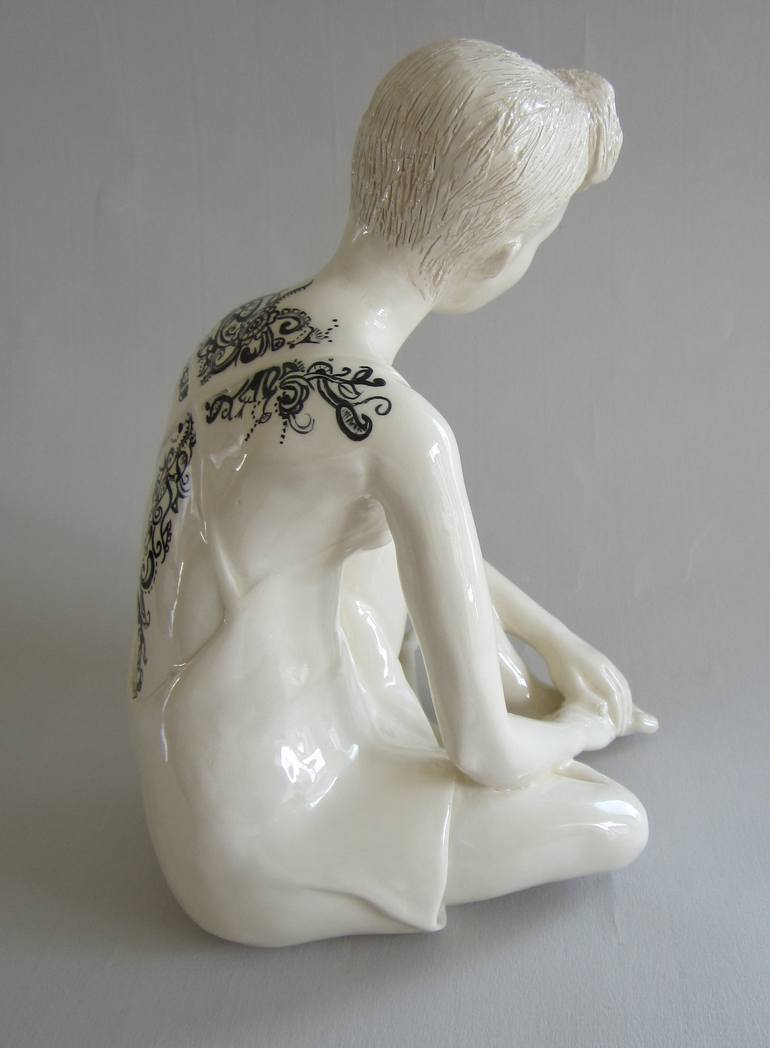 Original Fine Art Women Sculpture by Edna Dali