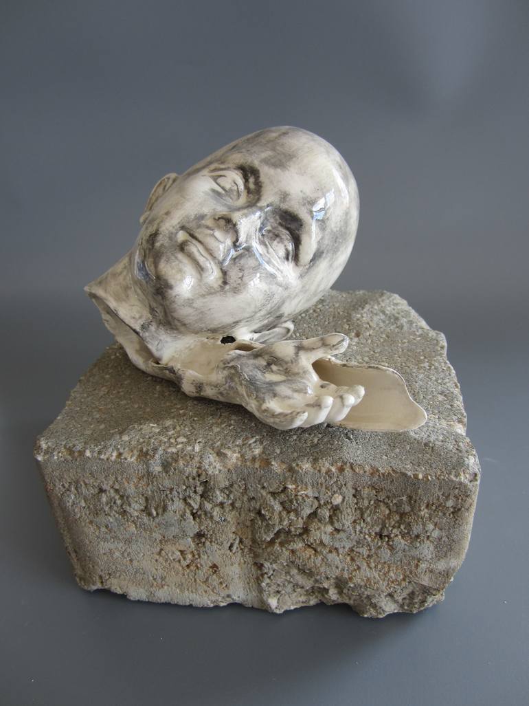 Original Conceptual People Sculpture by Edna Dali