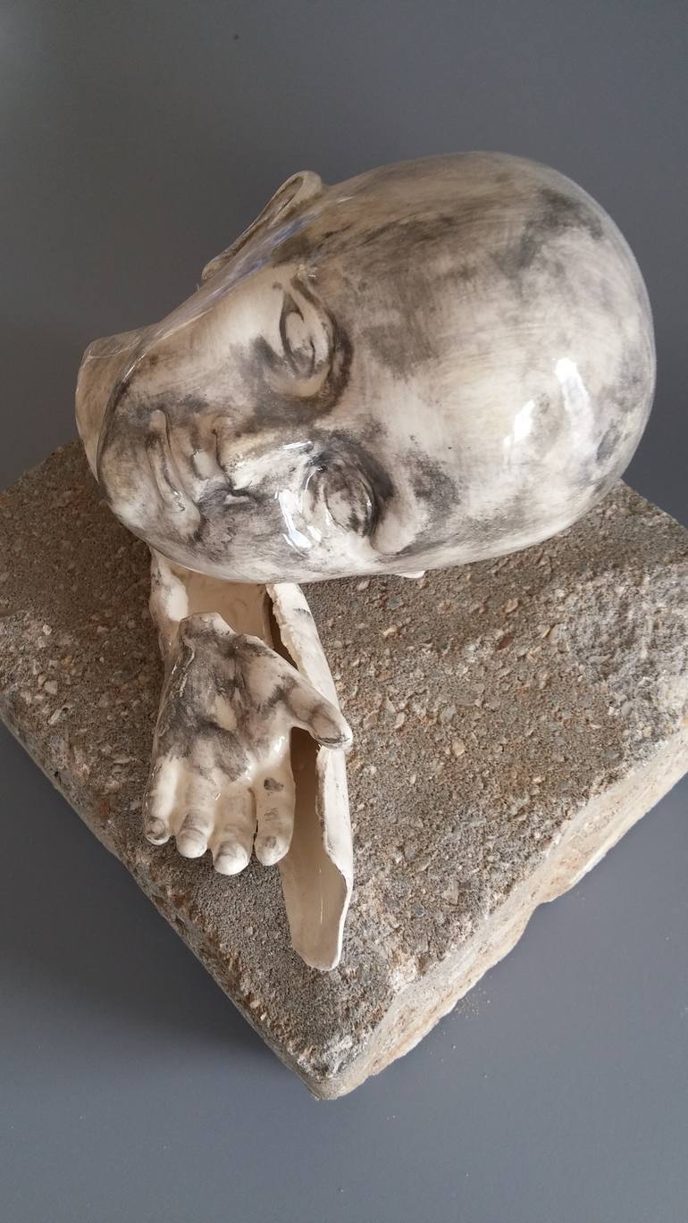 Original Conceptual People Sculpture by Edna Dali