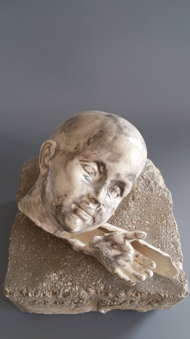 Original Conceptual People Sculpture by Edna Dali