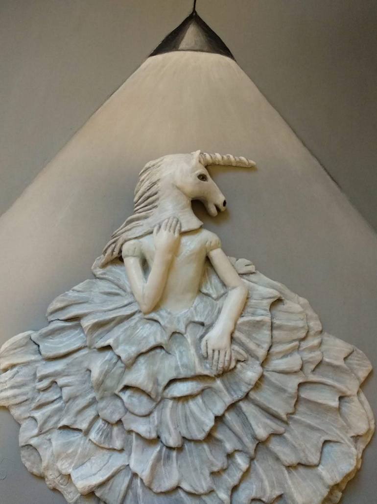 Original Conceptual Pop Culture/Celebrity Mixed Media by Edna Dali