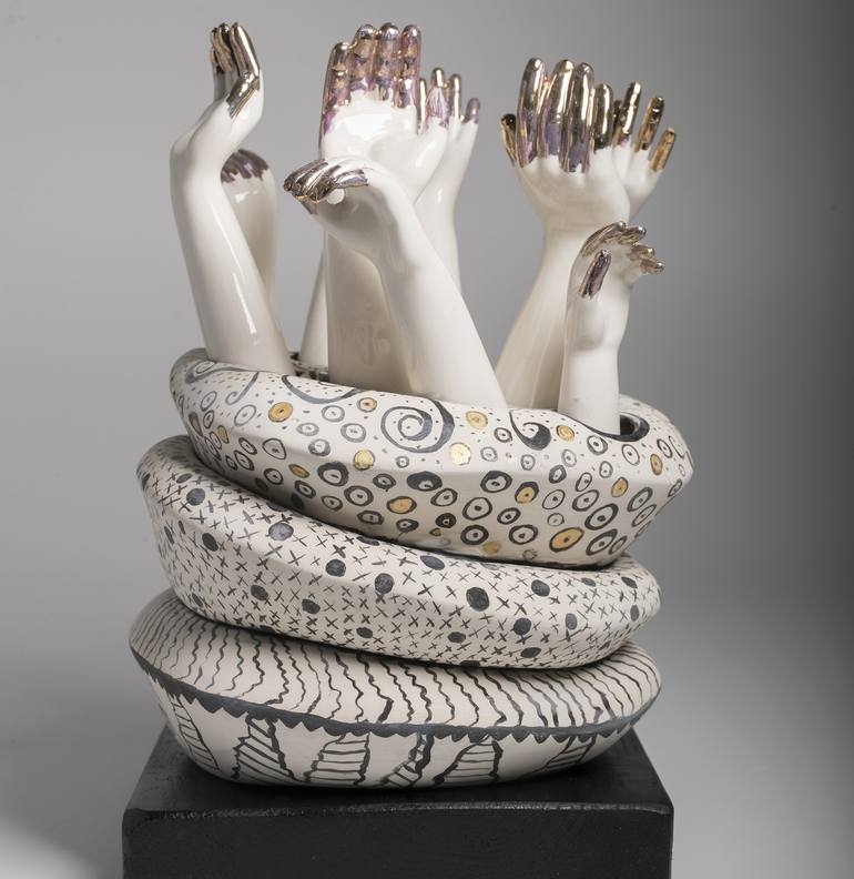 Original Conceptual Body Sculpture by Edna Dali