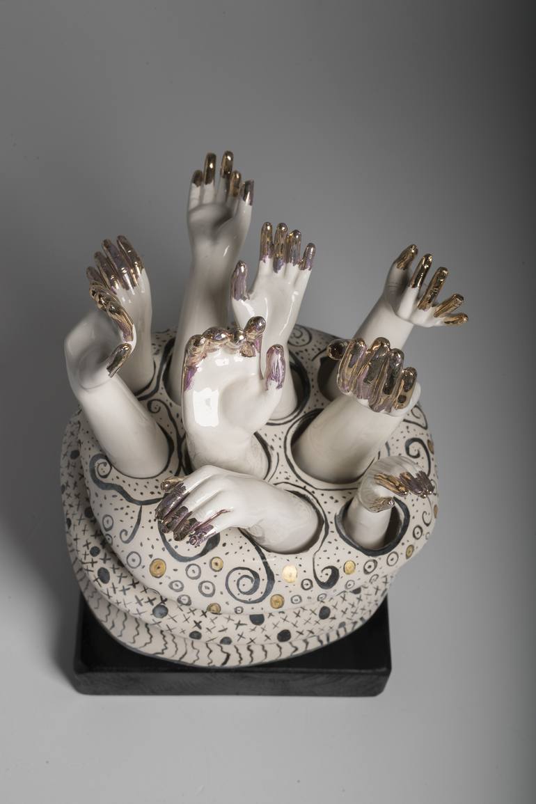 Original Conceptual Body Sculpture by Edna Dali